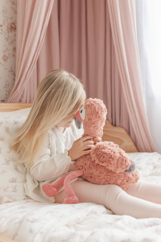 Francesca: The Weighted Flamingo - Plush Toy - Mindful and Co Kids USA