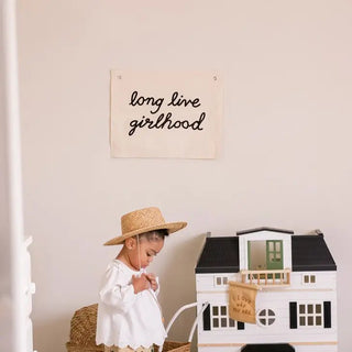 Long Live Girlhood Banner - Nursery Decor- Imani + KIDS